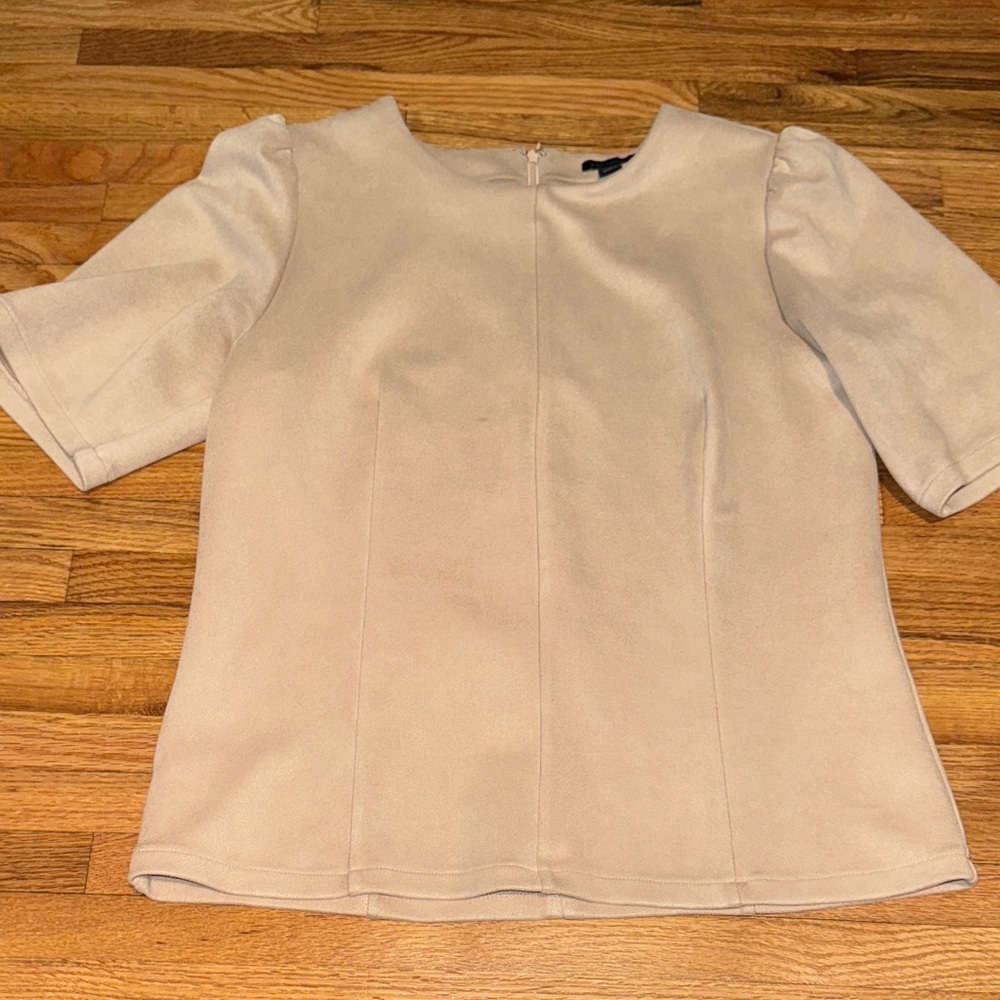 Elegant Cream Women's Top